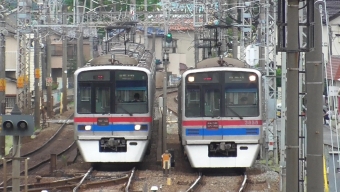 京成佐倉駅から京成臼井駅の乗車記録(乗りつぶし)写真