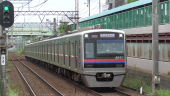 勝田台駅から京成大和田駅の乗車記録(乗りつぶし)写真