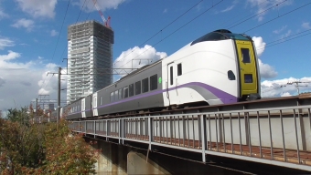 新札幌駅から平和駅の乗車記録(乗りつぶし)写真