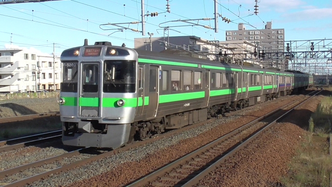 鉄道乗車記録の写真:列車・車両の様子(未乗車)(1)        「札幌遠征2日目」