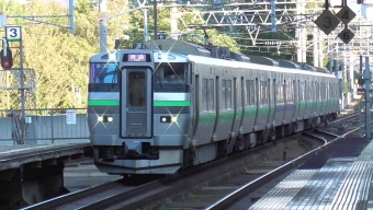 桑園駅から手稲駅の乗車記録(乗りつぶし)写真