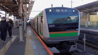 戸塚駅から熱海駅の乗車記録(乗りつぶし)写真