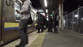 八街駅から佐倉駅の乗車記録(乗りつぶし)写真