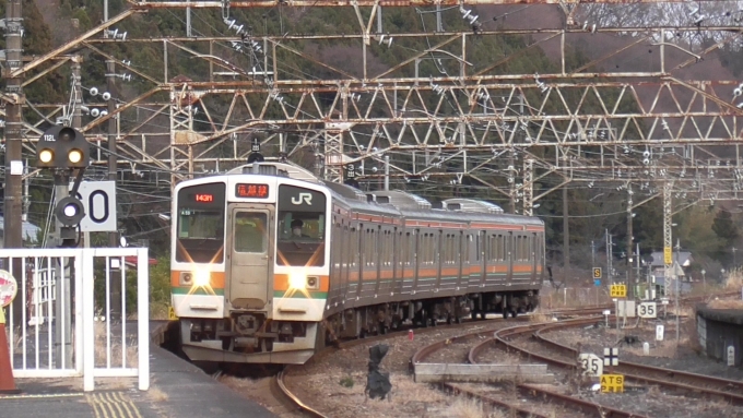 鉄道乗車記録の写真:乗車した列車(外観)(1)        「2022冬シーズン
18きっぷ遠征　横川編」