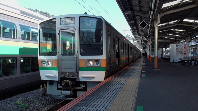 鉄道乗車記録の写真:乗車した列車(外観)(1)        「2022冬シーズン
18きっぷ　静岡編」