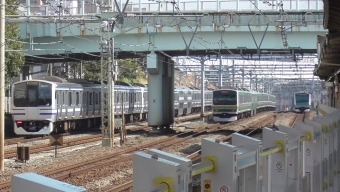 品川駅から新子安駅の乗車記録(乗りつぶし)写真