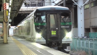 熊谷駅から大宮駅の乗車記録(乗りつぶし)写真