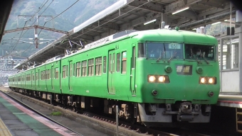 京都駅から大津京駅の乗車記録(乗りつぶし)写真