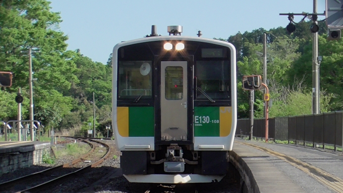 鉄道乗車記録の写真:乗車した列車(外観)(1)        「久留里線完乗旅」