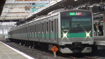 我孫子駅から松戸駅の乗車記録(乗りつぶし)写真