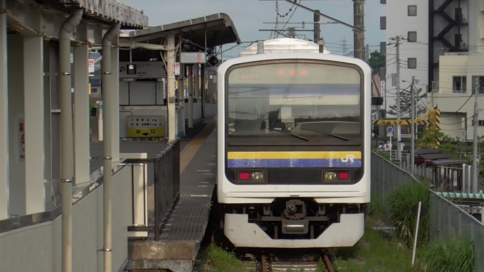 鉄道乗車記録の写真:乗車した列車(外観)(1)          「暇散歩　in 千葉」
