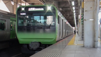大崎駅から品川駅の乗車記録(乗りつぶし)写真