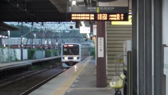 物井駅から八街駅の乗車記録(乗りつぶし)写真