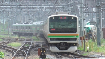 大宮駅から南浦和駅の乗車記録(乗りつぶし)写真