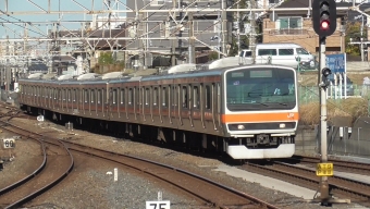 西船橋駅から三郷駅の乗車記録(乗りつぶし)写真