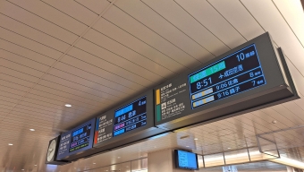 八街駅から千葉駅の乗車記録(乗りつぶし)写真