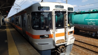 四日市駅から亀山駅:鉄道乗車記録の写真