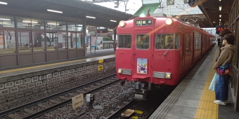 須ヶ口駅から名鉄岐阜駅の乗車記録(乗りつぶし)写真
