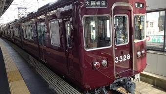 高槻市駅から大阪梅田駅:鉄道乗車記録の写真