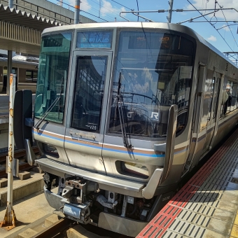 姫路駅から近江今津駅の乗車記録(乗りつぶし)写真