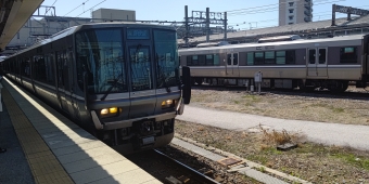 米原駅から近江塩津駅:鉄道乗車記録の写真