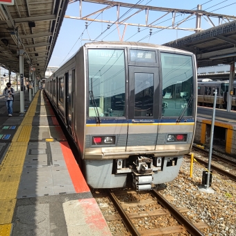 西明石駅から大阪駅の乗車記録(乗りつぶし)写真