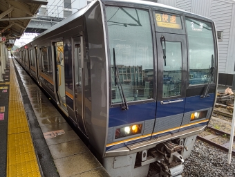 木津駅から長尾駅の乗車記録(乗りつぶし)写真