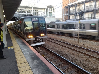 須磨海浜公園駅から住吉駅の乗車記録(乗りつぶし)写真