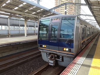 住道駅から木津駅:鉄道乗車記録の写真