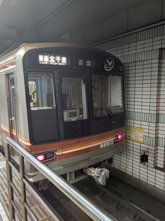 天下茶屋駅から北千里駅の乗車記録(乗りつぶし)写真