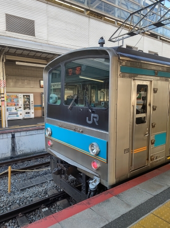 京都駅から宇治駅の乗車記録(乗りつぶし)写真