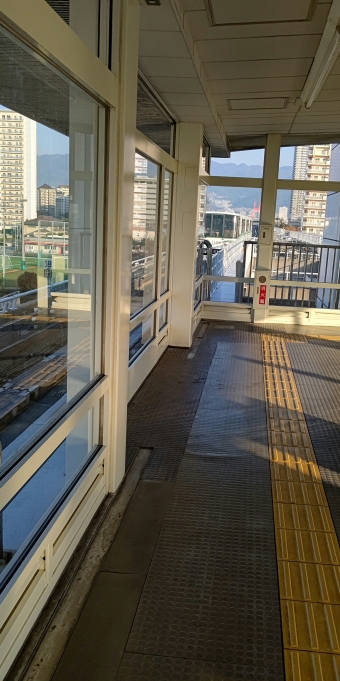 マリンパーク駅から住吉駅の乗車記録(乗りつぶし)写真