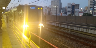 神戸駅から野洲駅の乗車記録(乗りつぶし)写真