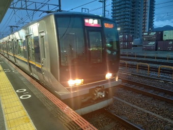 鷹取駅から松井山手駅の乗車記録(乗りつぶし)写真
