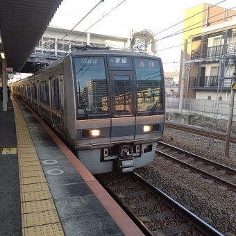 須磨海浜公園駅から高槻駅の乗車記録(乗りつぶし)写真
