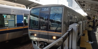 高槻駅から大阪駅:鉄道乗車記録の写真
