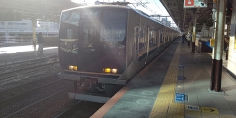 神戸駅から高槻駅の乗車記録(乗りつぶし)写真