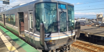 近江今津駅から姫路駅の乗車記録(乗りつぶし)写真