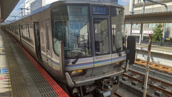 姫路駅から近江塩津駅の乗車記録(乗りつぶし)写真