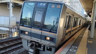 新長田駅から高槻駅の乗車記録(乗りつぶし)写真