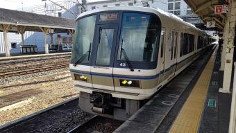 木津駅から京都駅:鉄道乗車記録の写真