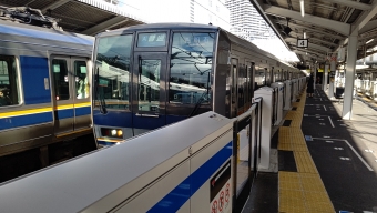 高槻駅から大阪駅の乗車記録(乗りつぶし)写真