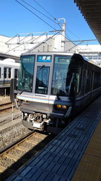 米原駅から高槻駅:鉄道乗車記録の写真