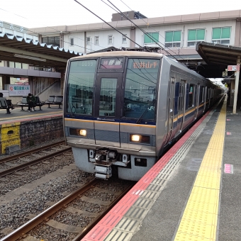 四条畷駅から松井山手駅の乗車記録(乗りつぶし)写真