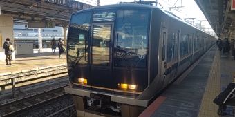 神戸駅から京都駅:鉄道乗車記録の写真