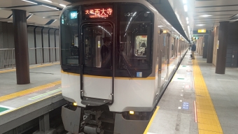 神戸三宮駅から大和西大寺駅の乗車記録(乗りつぶし)写真