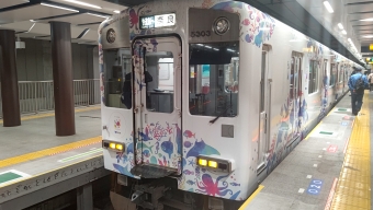 神戸三宮駅から近鉄奈良駅の乗車記録(乗りつぶし)写真