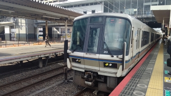 久宝寺駅から奈良駅:鉄道乗車記録の写真