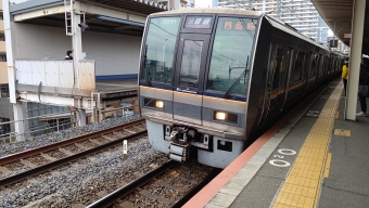 新長田駅から放出駅の乗車記録(乗りつぶし)写真