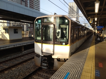 尼崎駅から大和西大寺駅の乗車記録(乗りつぶし)写真